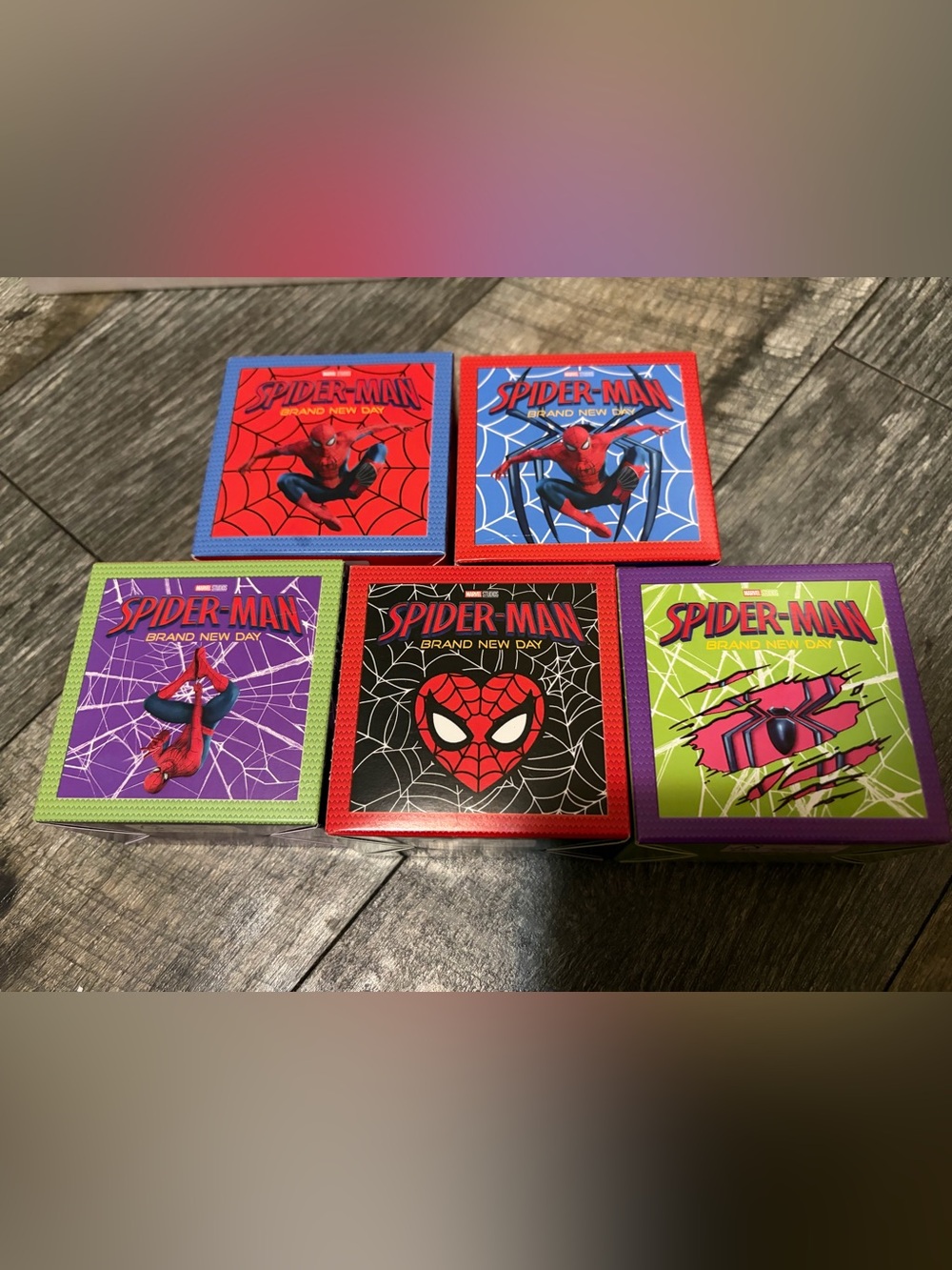 McDonald's Spider-Man Brand New Happy Meal toys bundle of 5
